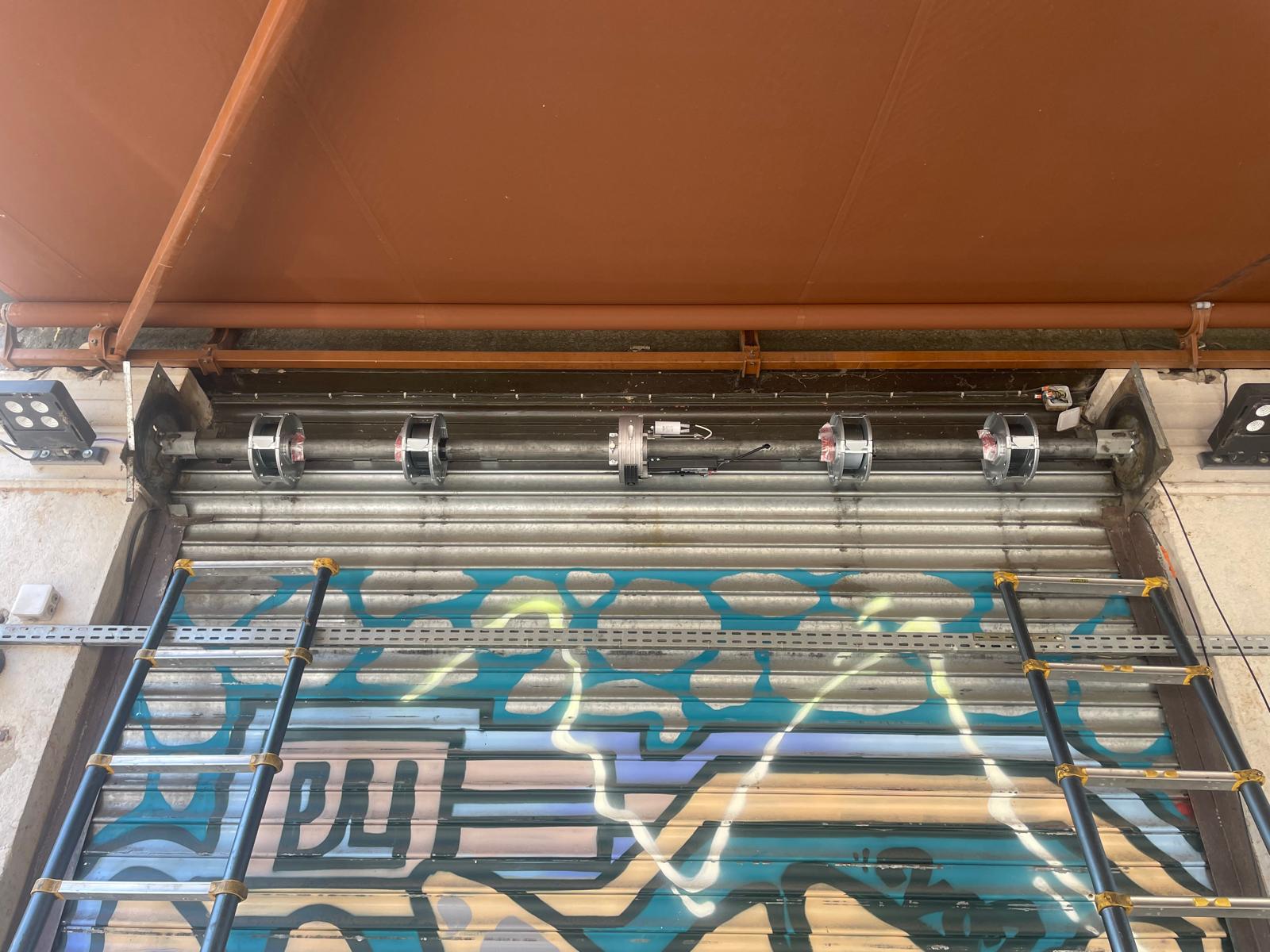 Intervention rideau métallique Lyon