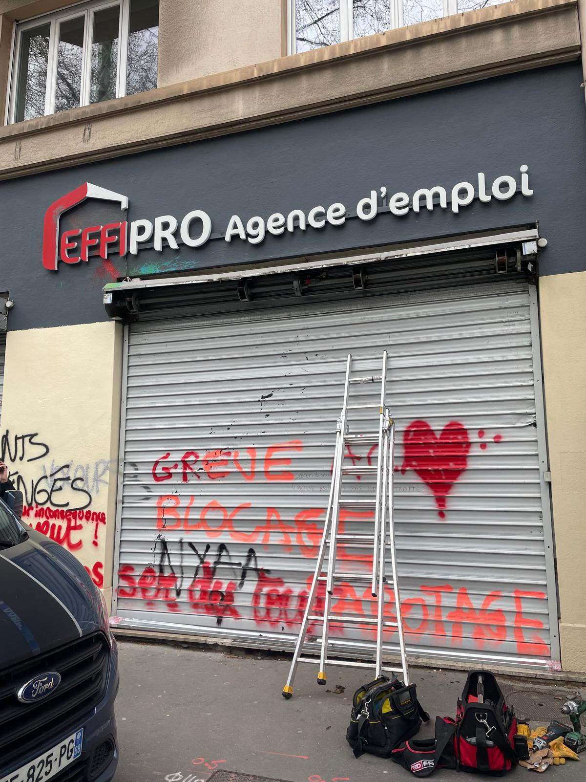 Intervention rideau métallique Lyon